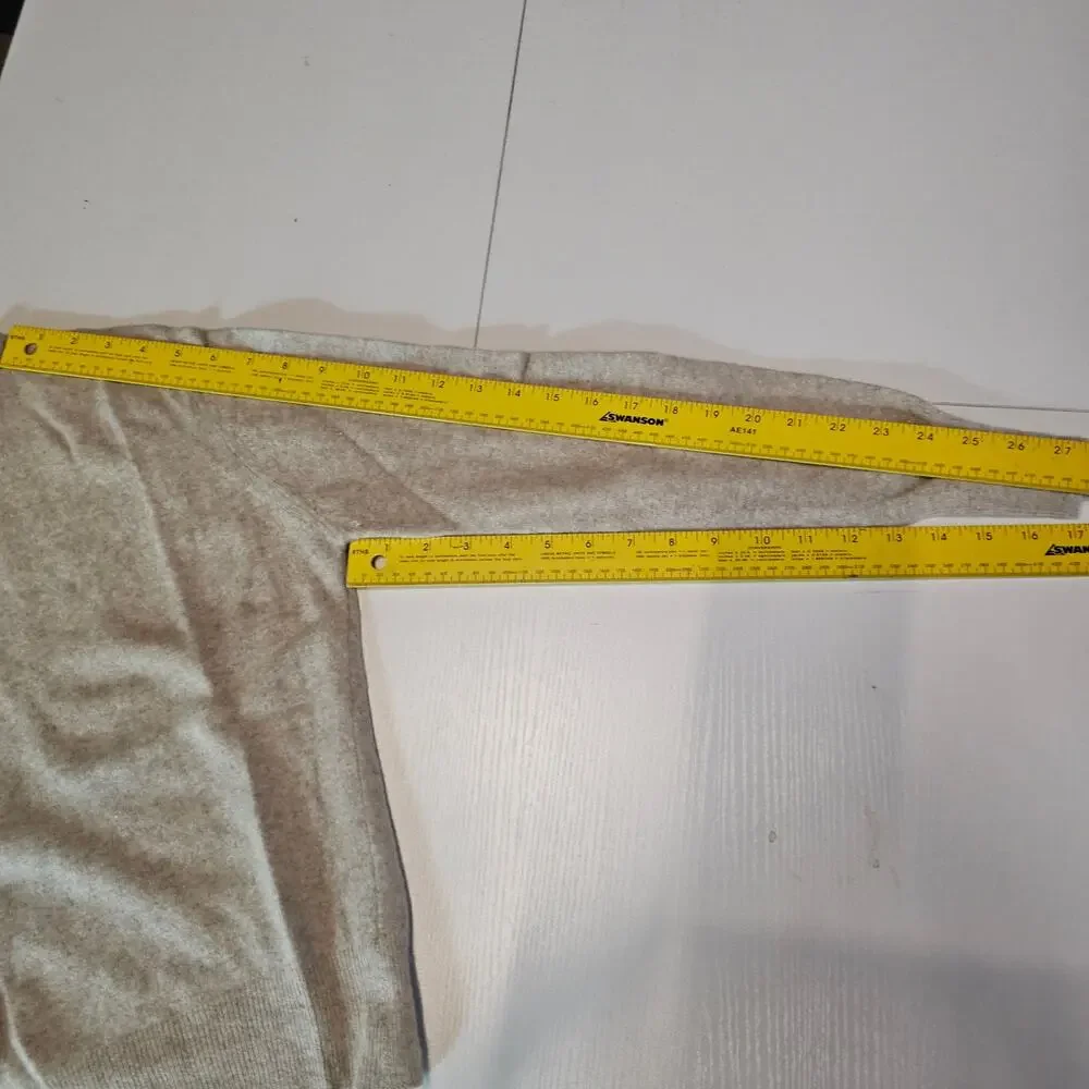 Vintage 50's Garland Dreamspun Wool Knit Sweater Cream Beige Grandmacore XS 3843 - Picture 5 of 6